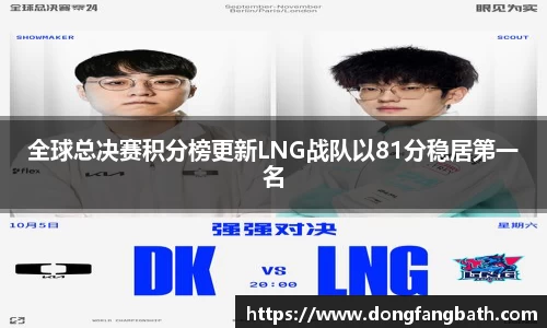 全球总决赛积分榜更新LNG战队以81分稳居第一名
